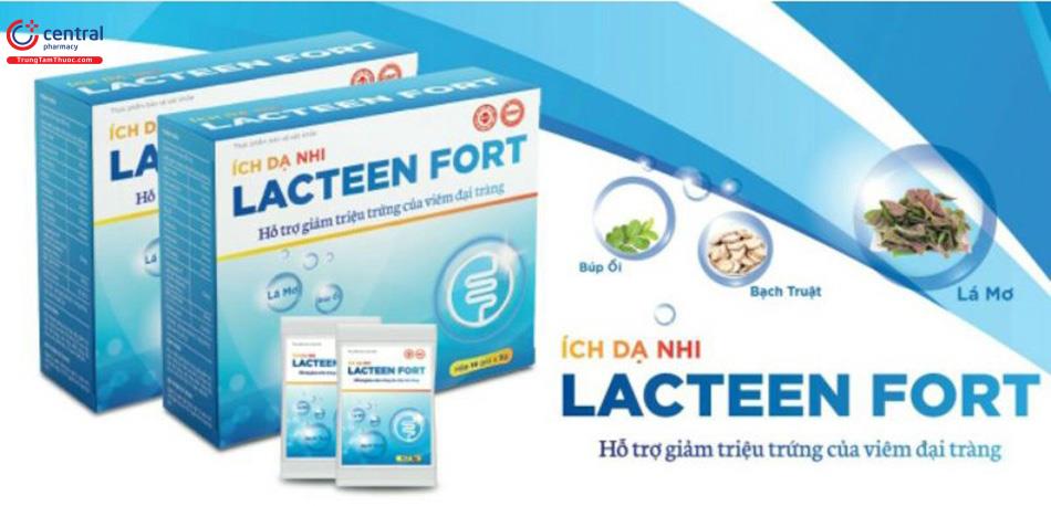 Hình 1: Công dụng của Ích Dạ Nhi Lacteen Fort