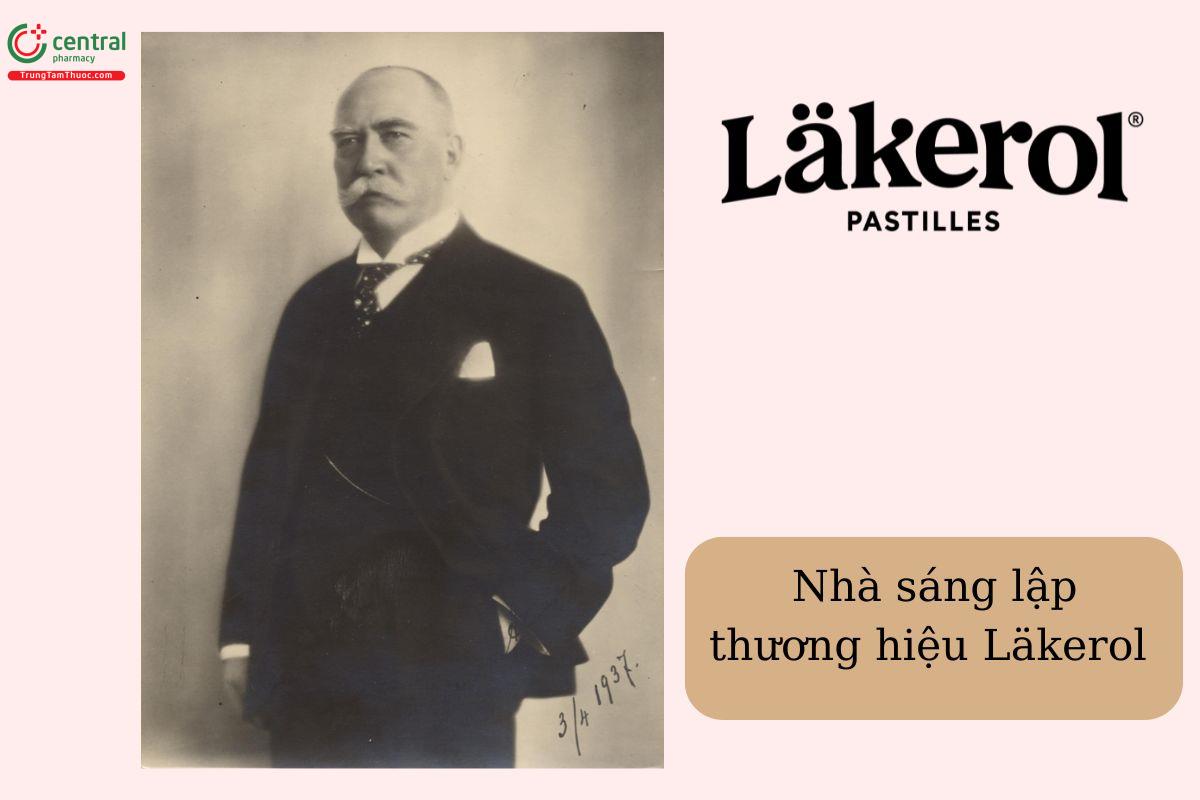 Adolf Ahlgren - nhà sáng lập Läkerol