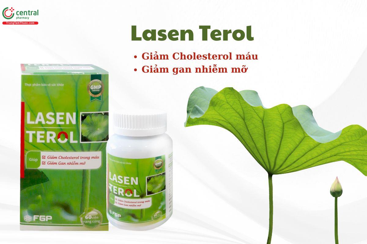Lasen Terol hỗ trợ giảm cholesterol máu, giảm gan nhiễm mỡ