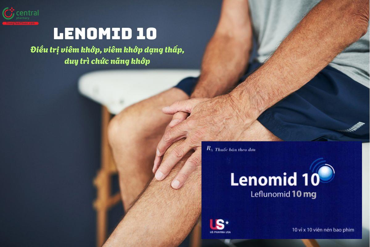 Thuốc Lenomid 10 điều trị viêm khớp, viêm khớp dạng thấp ở người lớn