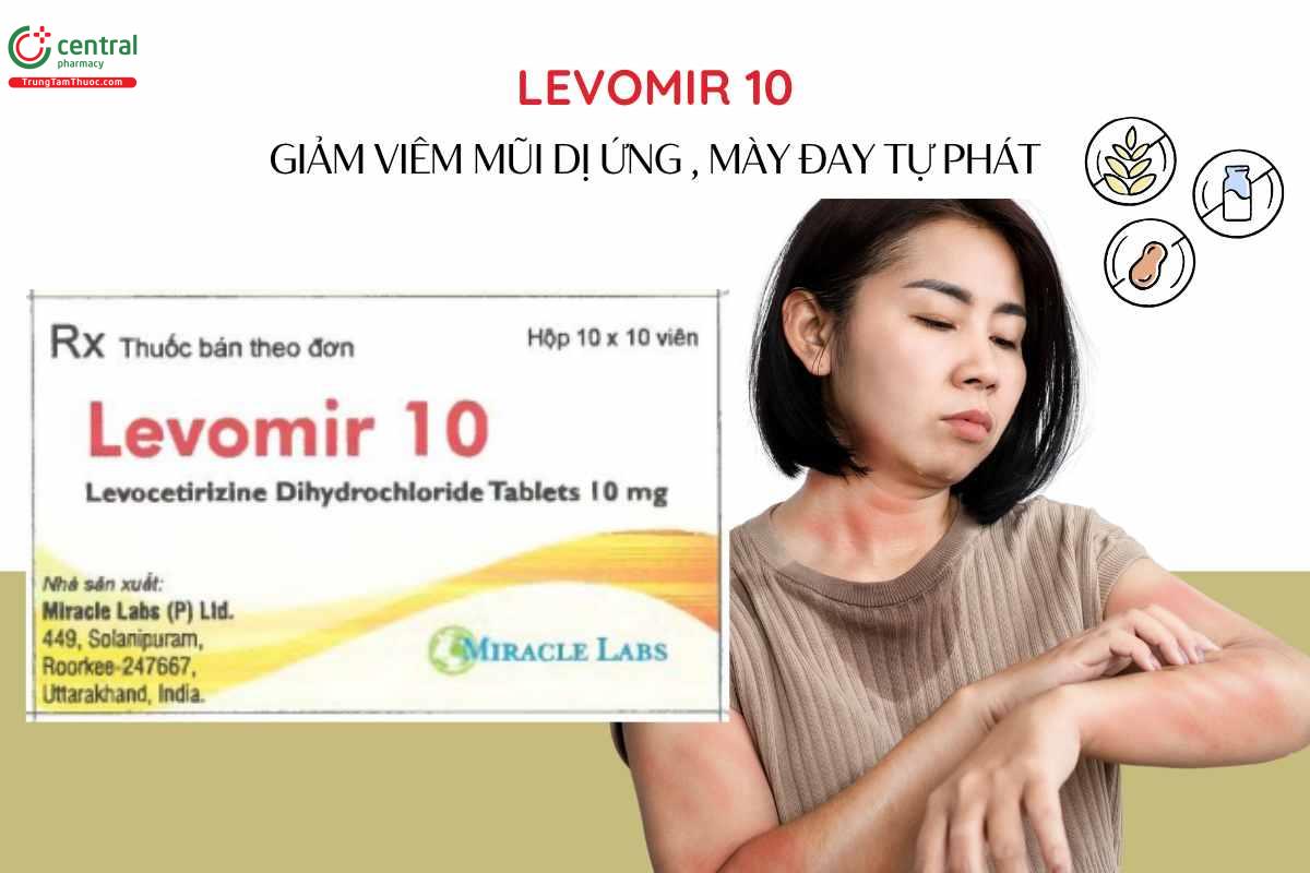 Chỉ định của Thuốc Levomir 10