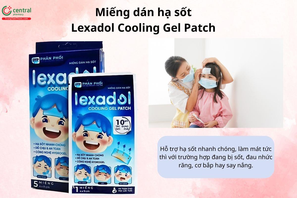 Chỉ định của Lexadol Cooling Gel Patch