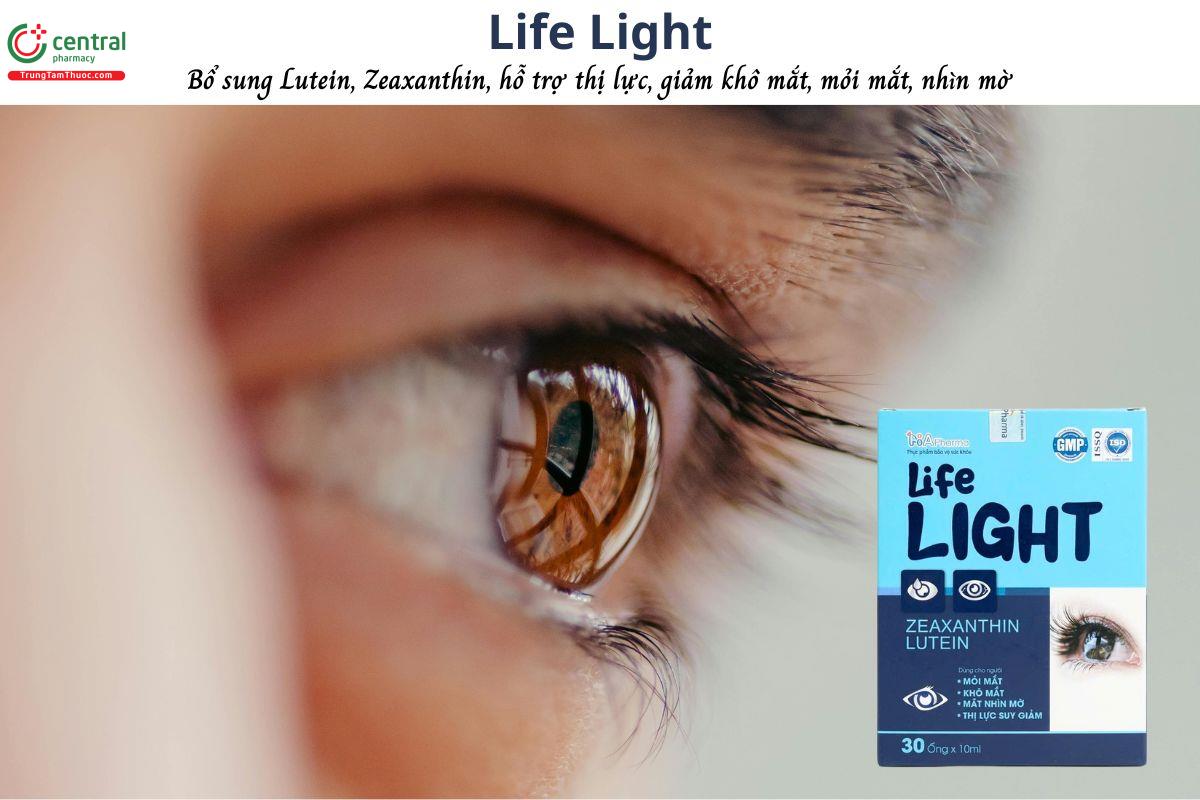 Life Light - Hỗ trợ chức năng thị giác, cải thiện thị lực