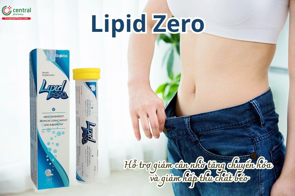 Lipid Zero hỗ trợ giảm cân nhờ tăng chuyển hóa và giảm hấp thu chất béo
