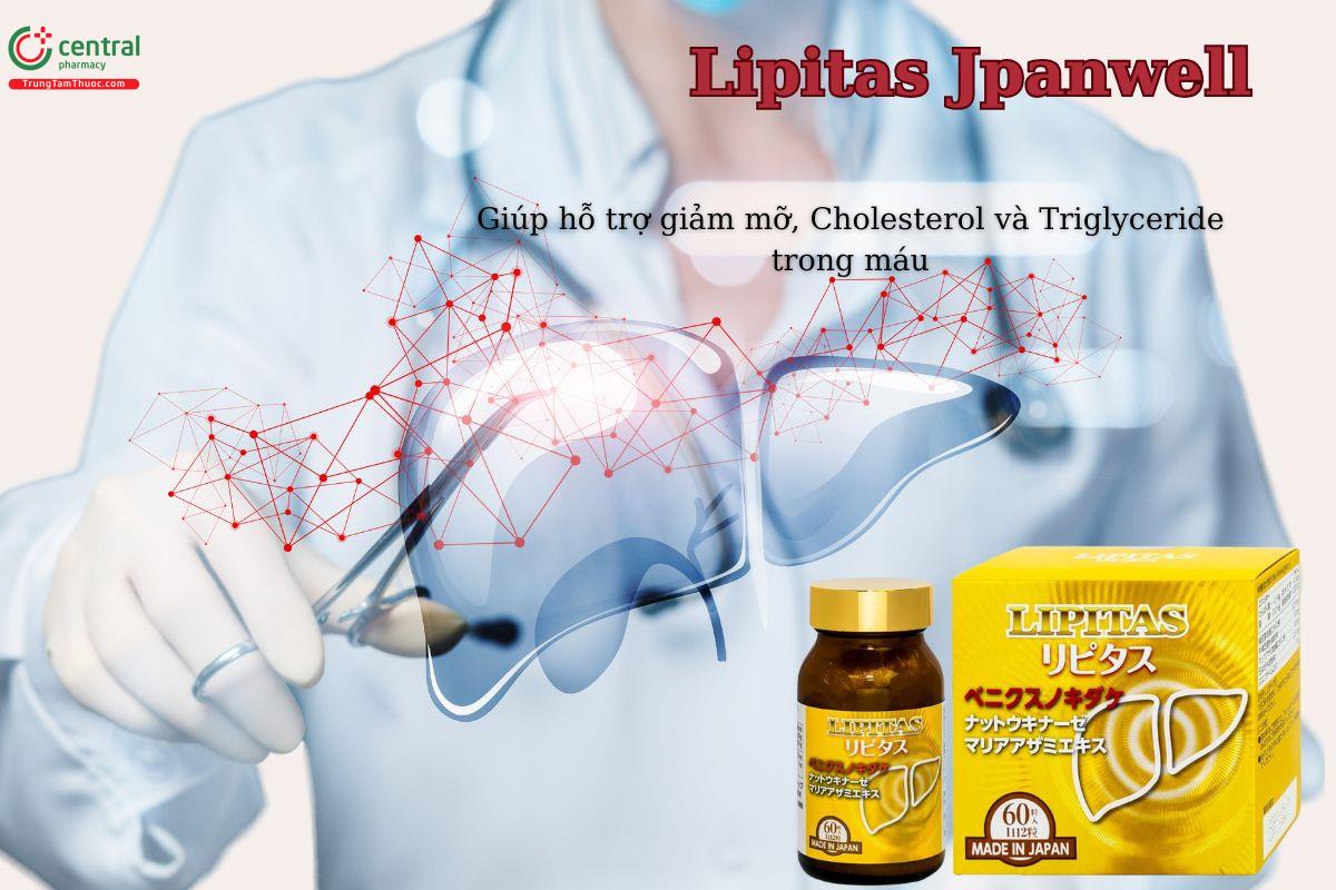 Lipitas Jpanwell giảm Cholesterol trong máu