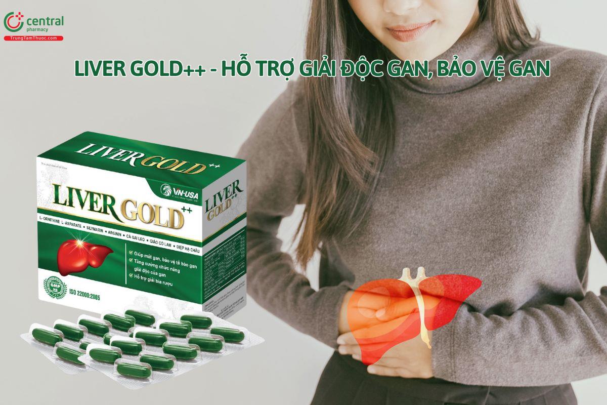 Chỉ định viên uống Liver Gold++