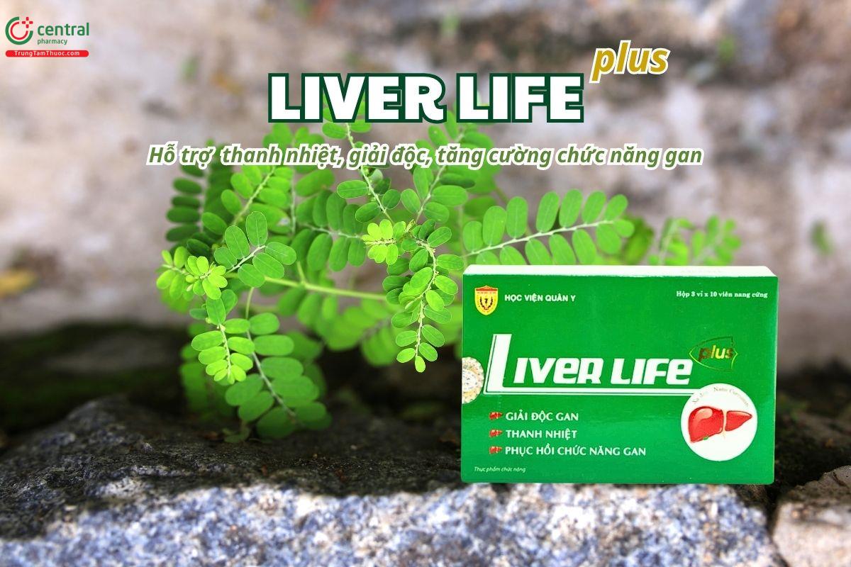 Liver Life Plus giúp thanh nhiệt, giải độc, tăng cường chức năng gan