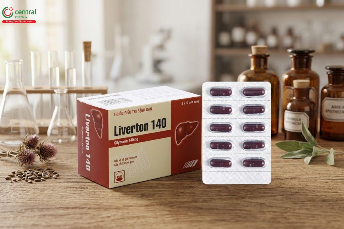 Thuốc bổ gan Liverton 140