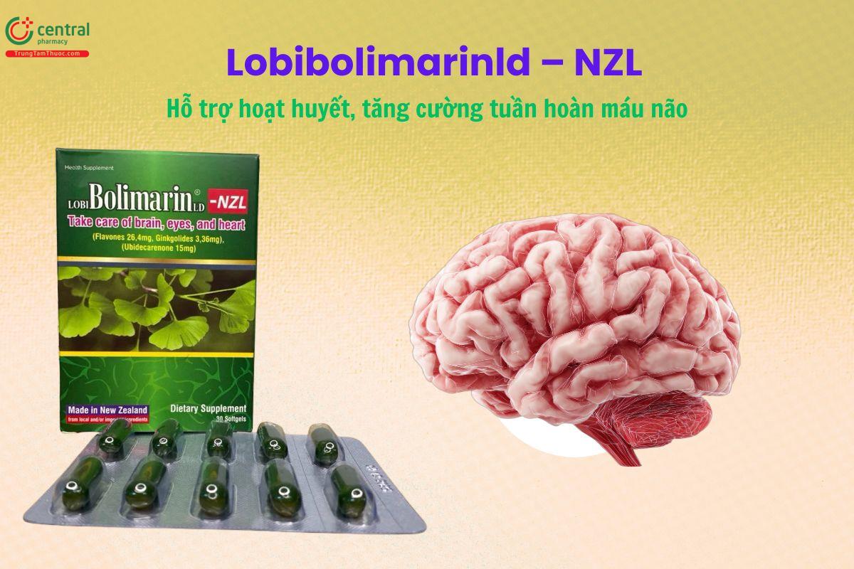 LobiBolimarinLD - NZL hỗ trợ hoạt huyết, tăng tuần hoàn não
