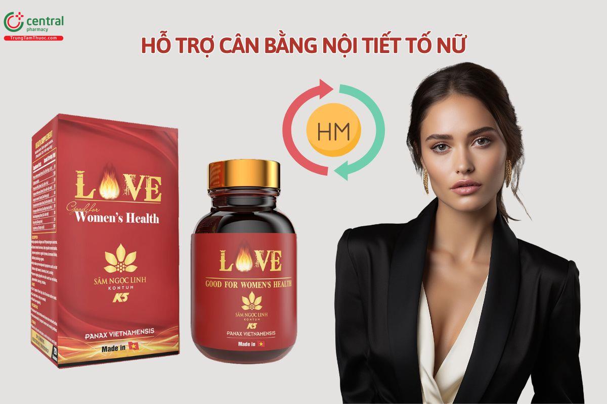 Công dụng của Love Good For Women's Health