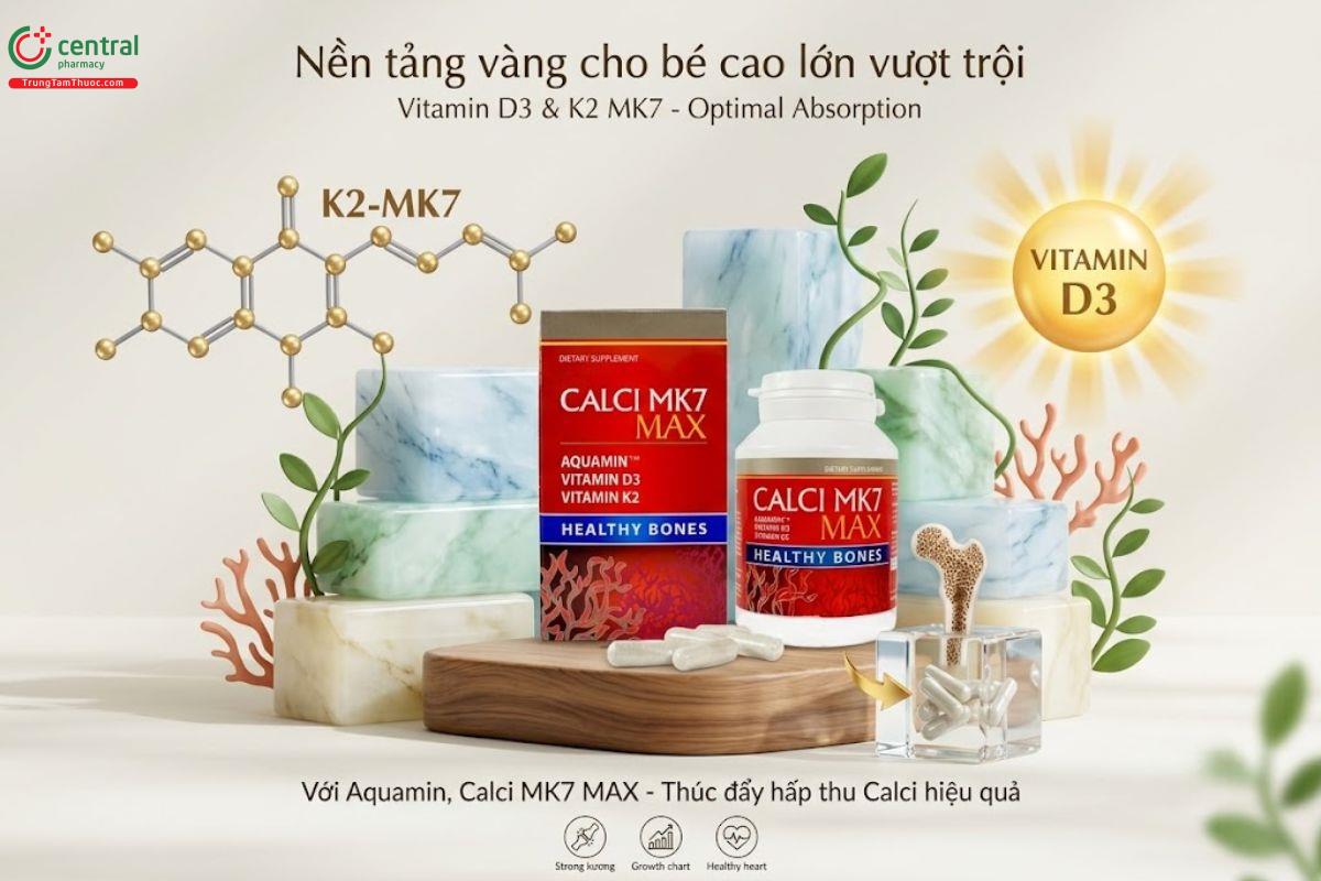 Calci MK7 Max - Sự phối hợp hoàn hảo