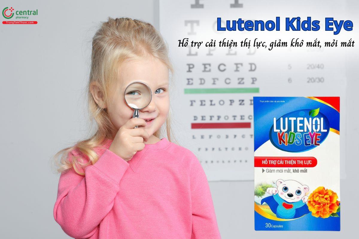 Lutenol Kids Eye - Hỗ trợ cải thiện thị lực, giảm khô mắt, mỏi mắt