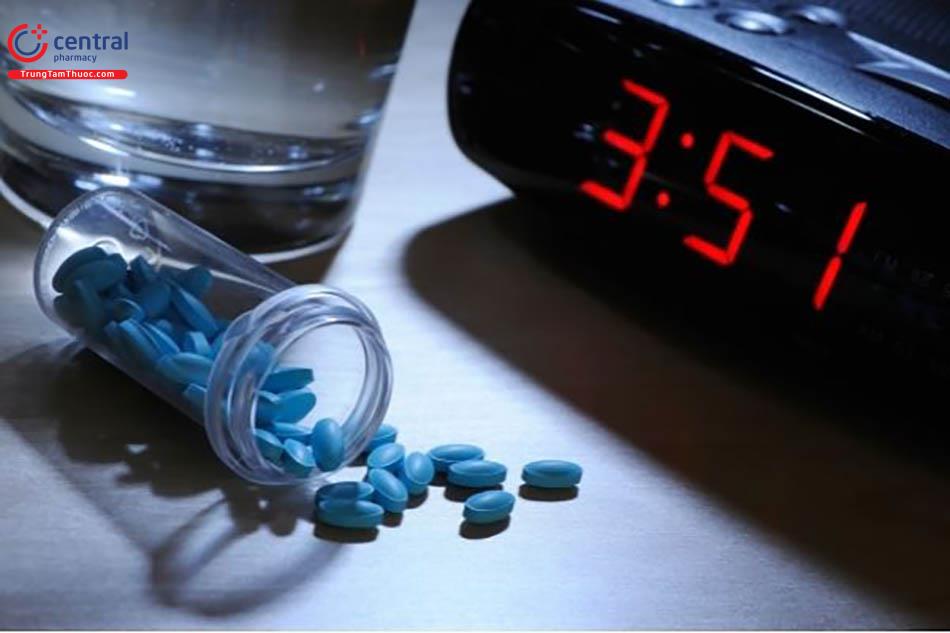 Cần sử dụng thuốc ngủ theo đúng liều lượng được chỉ định