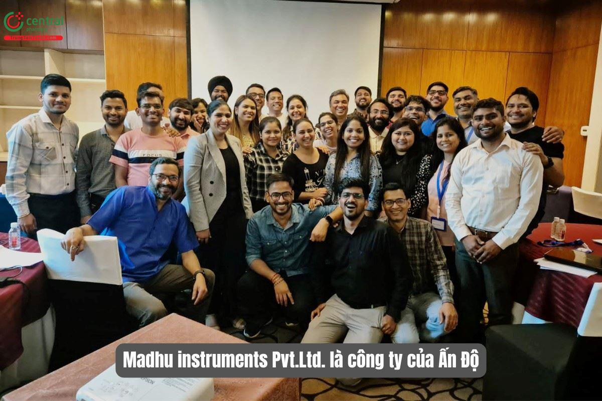 Madhu instruments Pvt.Ltd. là công ty của Ấn Độ