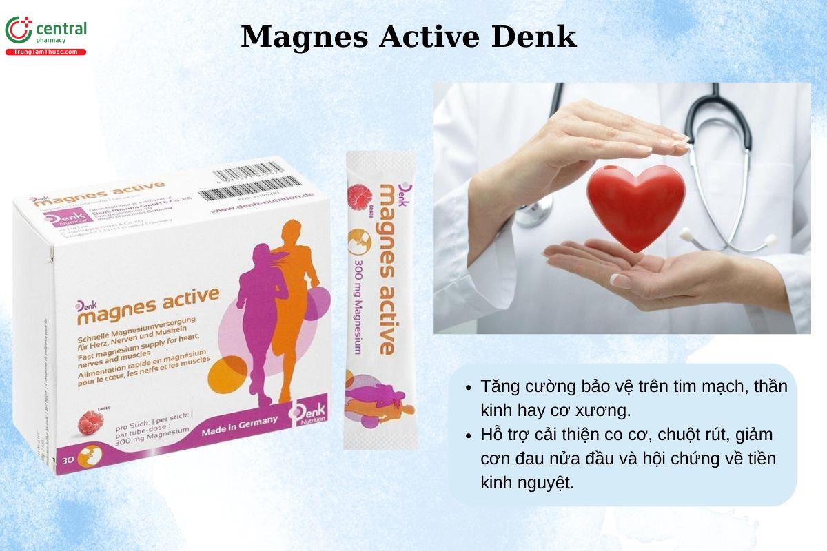 Công dụng của Magnes Active Denk