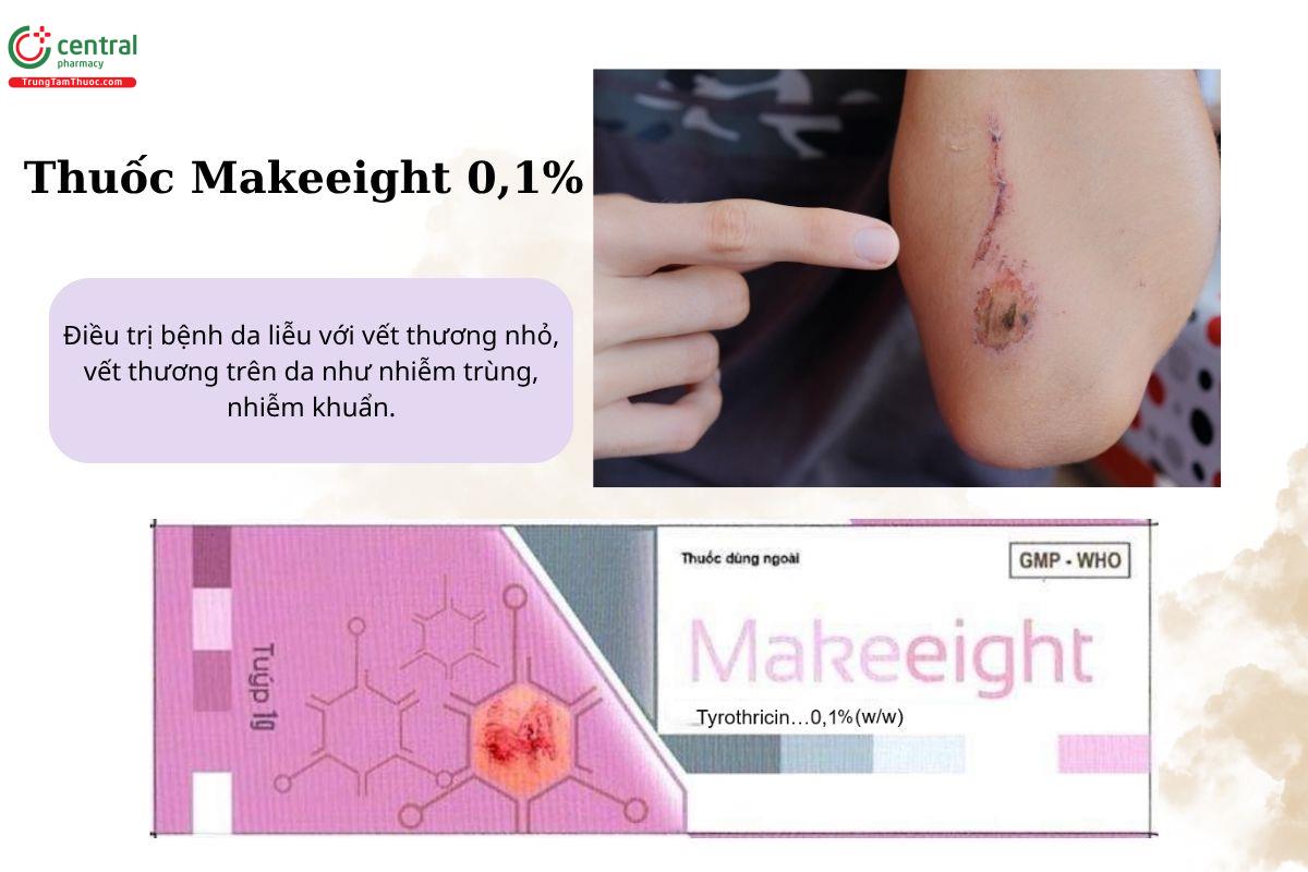 Chỉ định của thuốc Makeeight 0,1%
