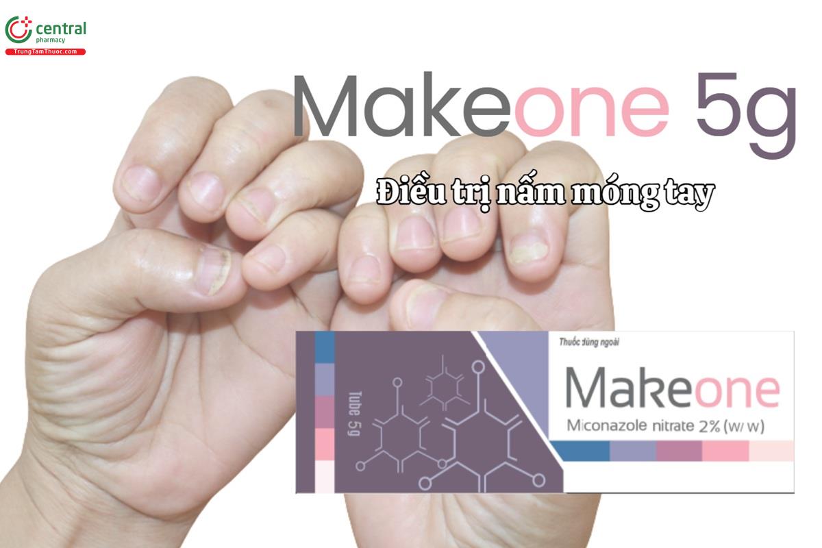 Thuốc Makeone 5g điều trị nấm móng tay