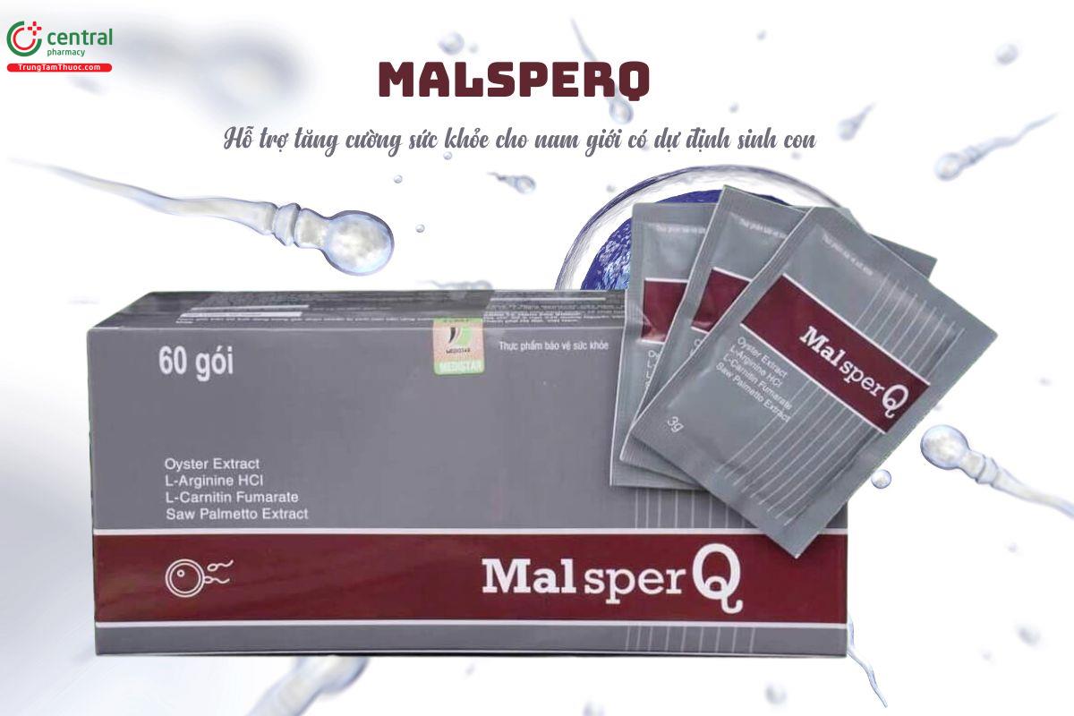 MalsperQ - Tăng cường sức khỏe cho nam dự định sinh con