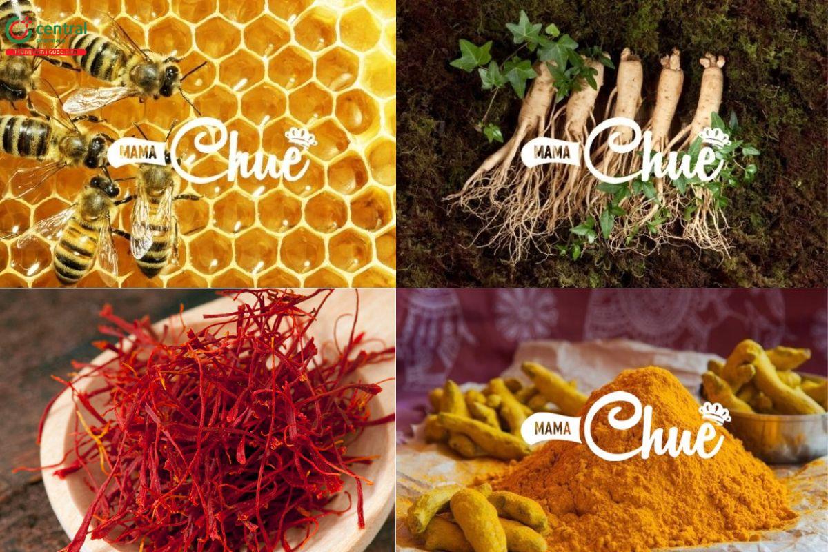 Thành phần tạo nên các sản phẩm của MamaChue
