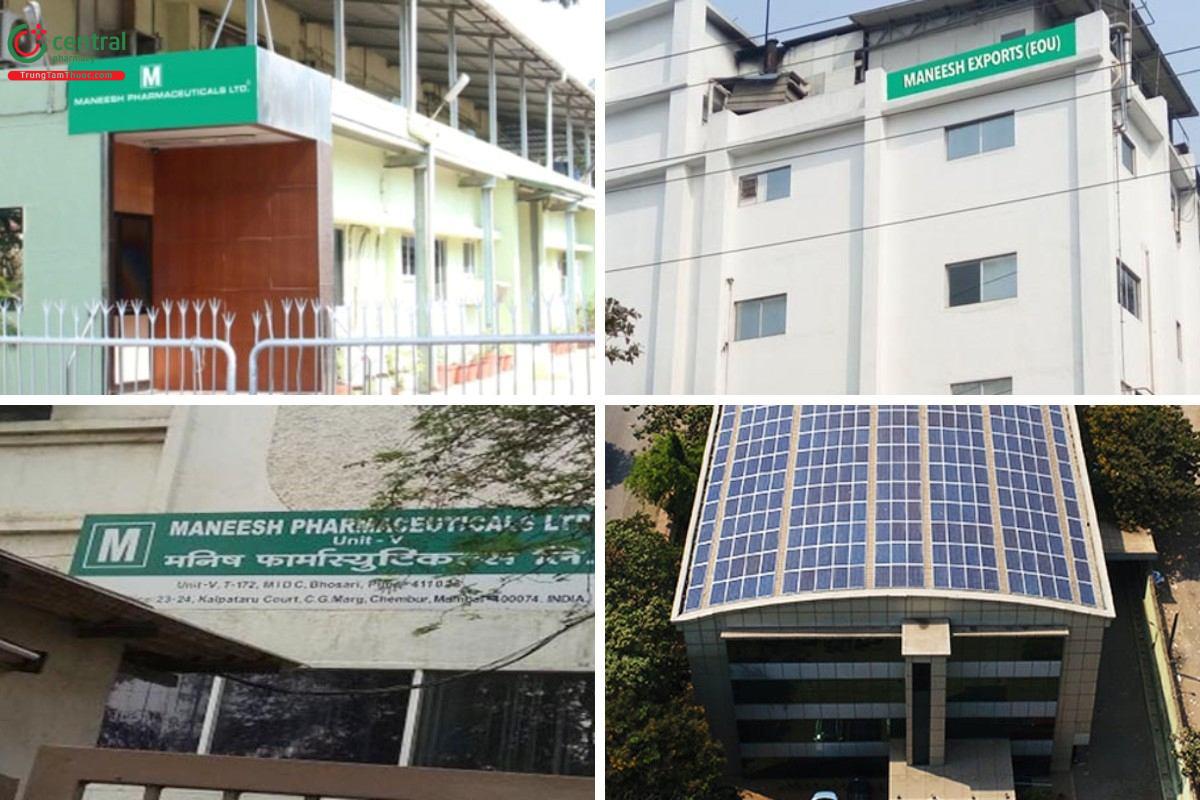 Một số cơ sở sản xuất của Maneesh Pharmaceuticals Ltd.