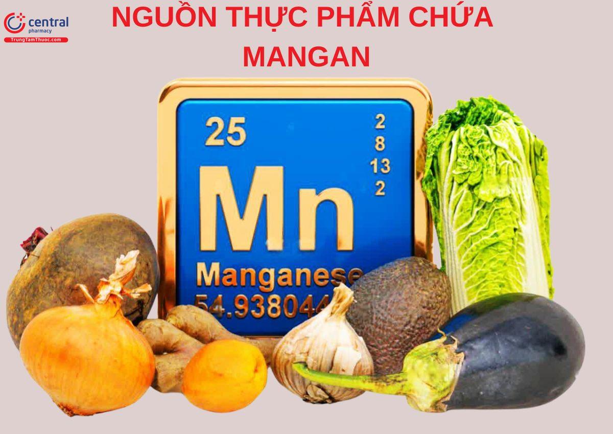 Thực phẩm chứa Mangan