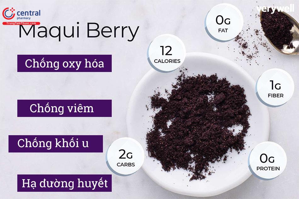 Tác dụng của Maqui berry