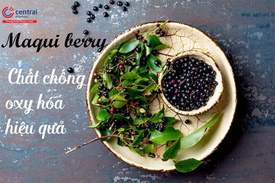 Maqui berry là nguồn giàu chất chống oxy hóa