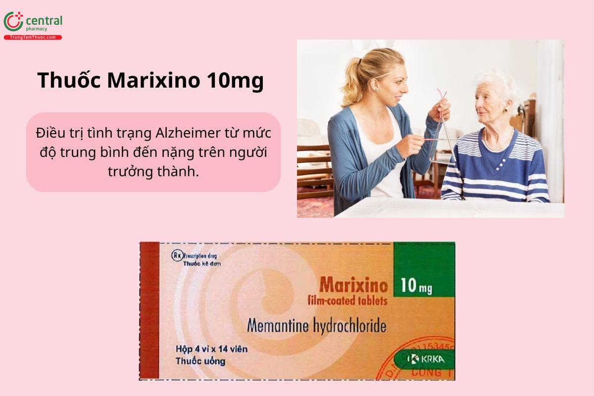 Chỉ định của thuốc Marixino 10mg