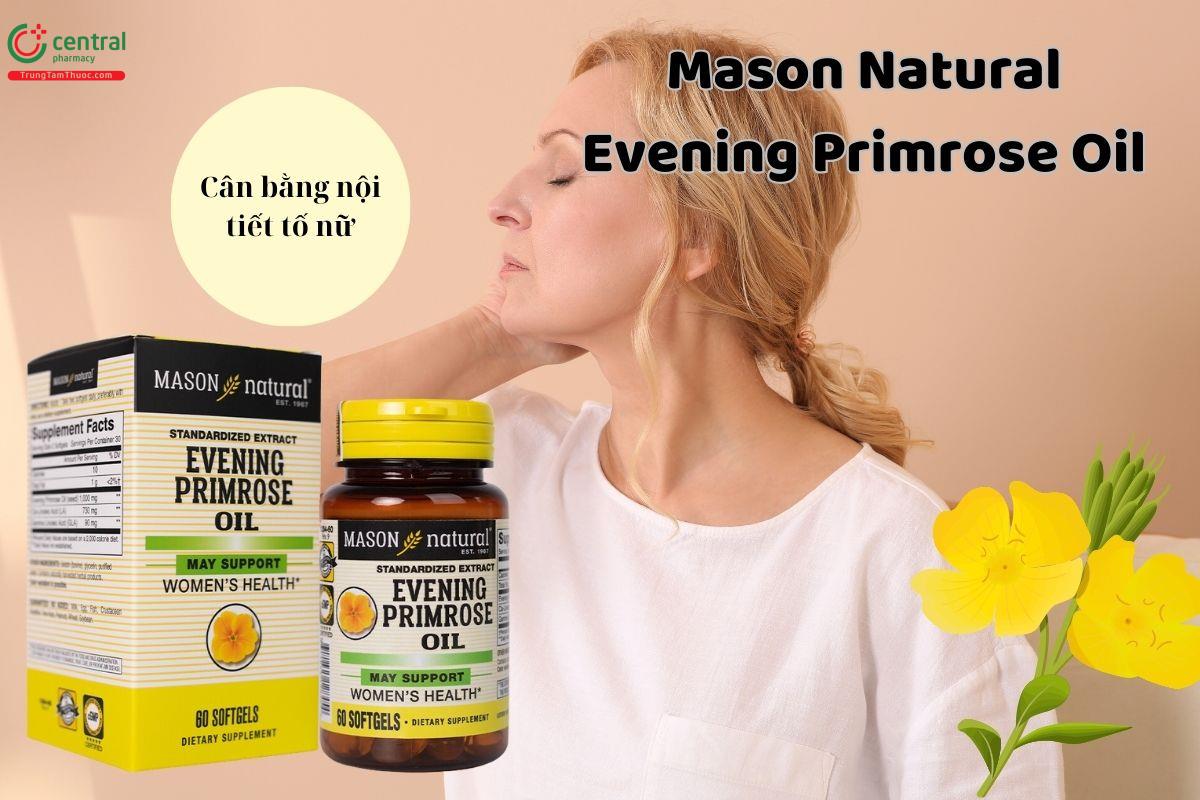 Viên uống Mason Evening Primrose Oil cân bằng nội tiết tố nữ