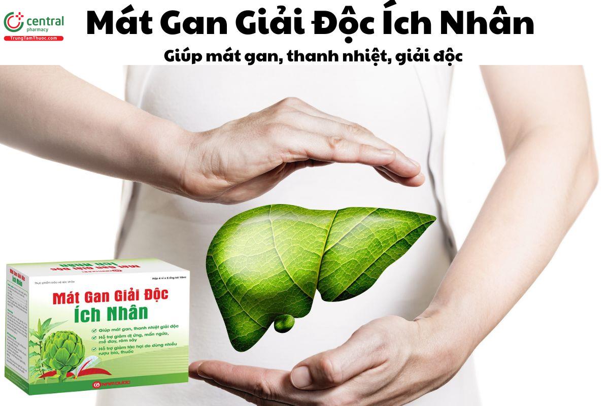 Mát Gan Giải Độc Ích Nhân - Giúp thanh nhiệt, mát gan, giải độc gan