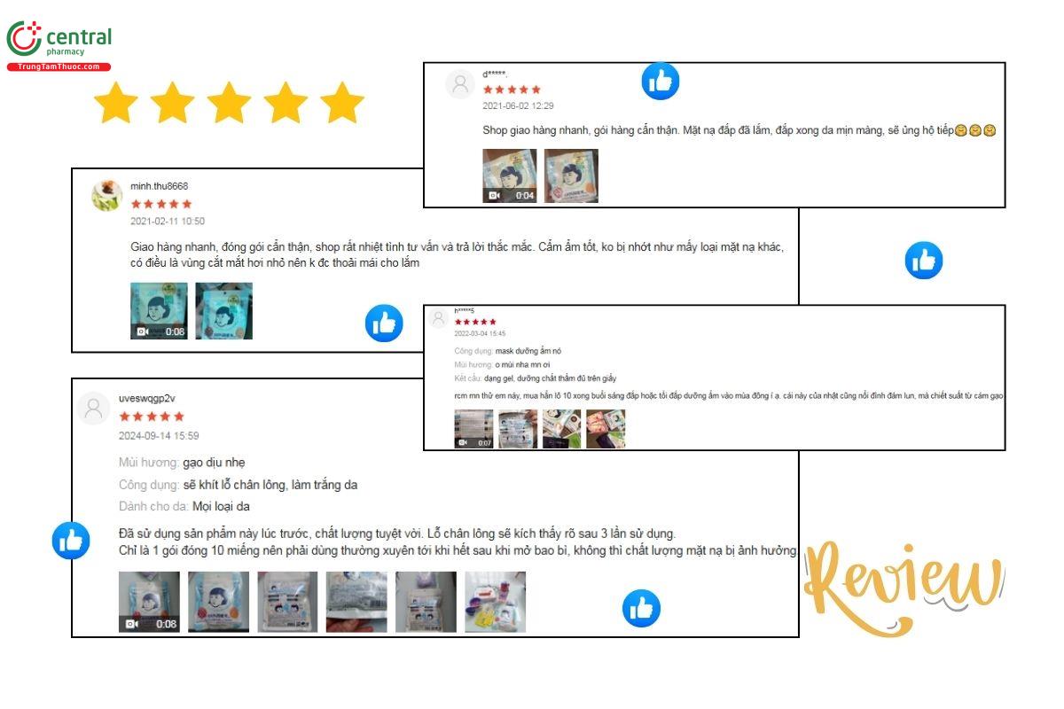 Review Mặt nạ cám gạo Keana Rice có tốt không?