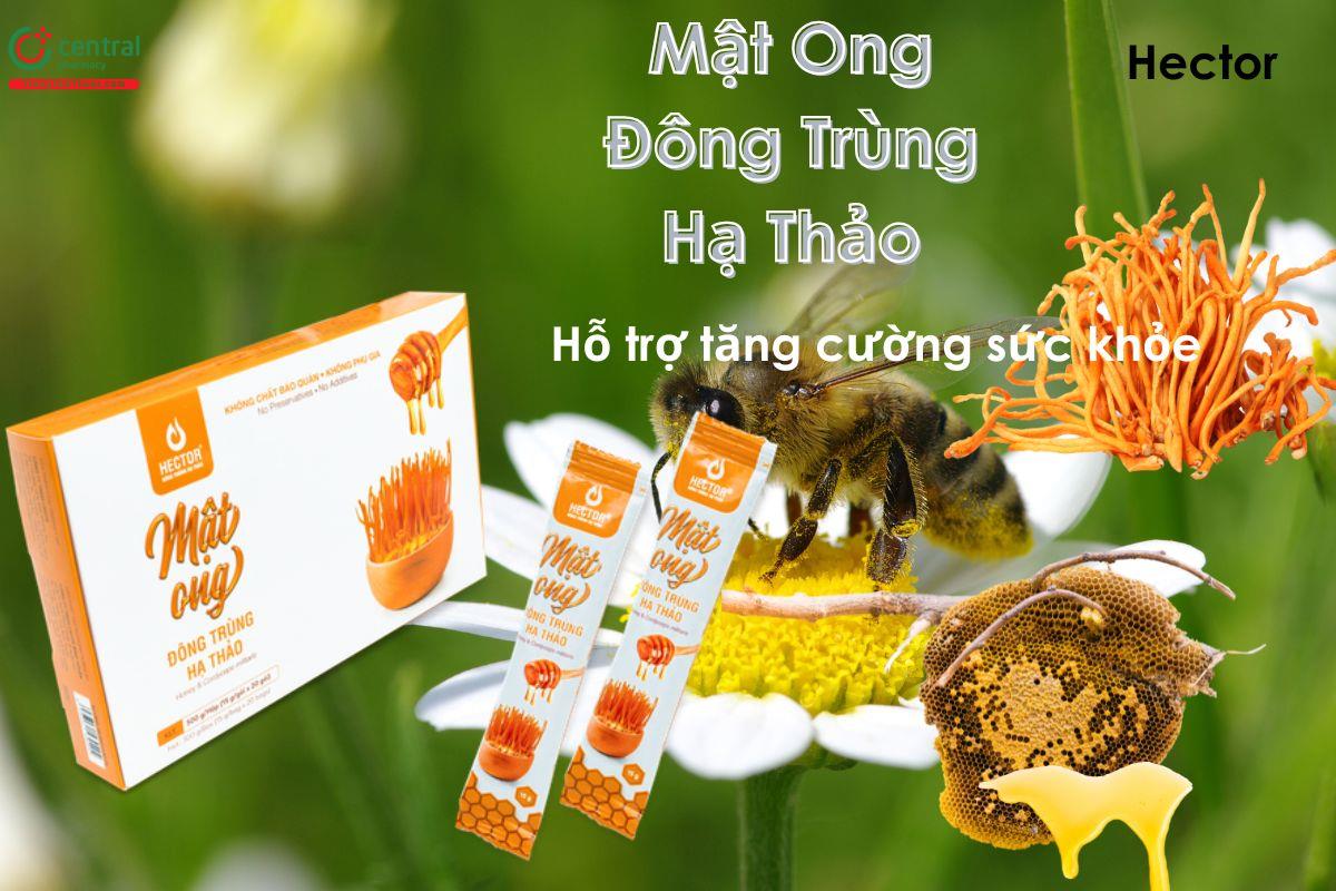 Mật Ong Đông Trùng Hạ Thảo Hector giúp tăng cường sức khỏe cho người lớn và trẻ em