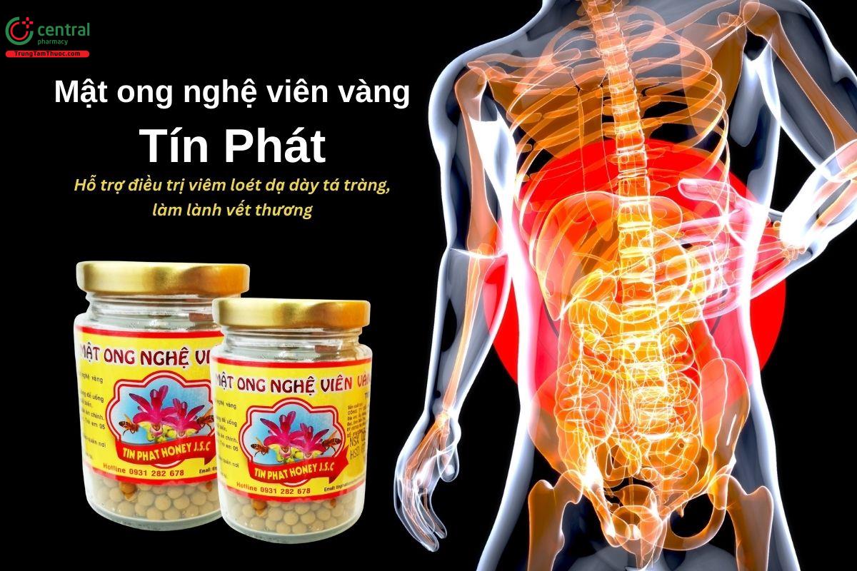 Mật ong nghệ viên vàng Tín Phát 100g có công dụng gì?