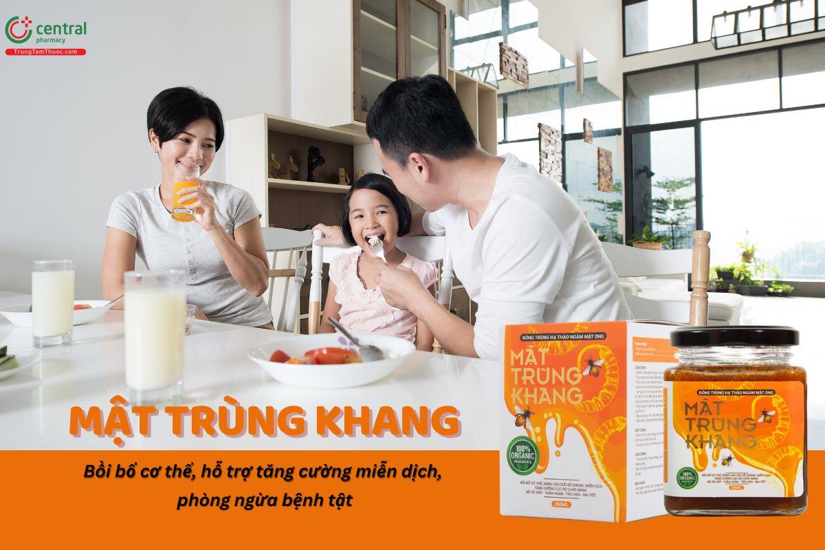 Sản phẩm Mật Trùng Khang được dùng cho ai?