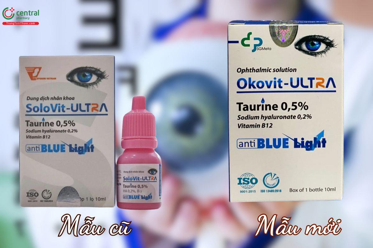 Sự thay đổi bao bì của sản phẩm SoloVit-Ultra