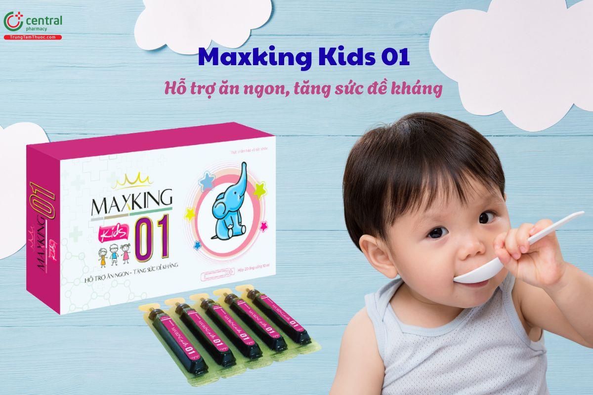 Maxking Kids 01 - Kích thích ăn ngon, tăng sức đề kháng