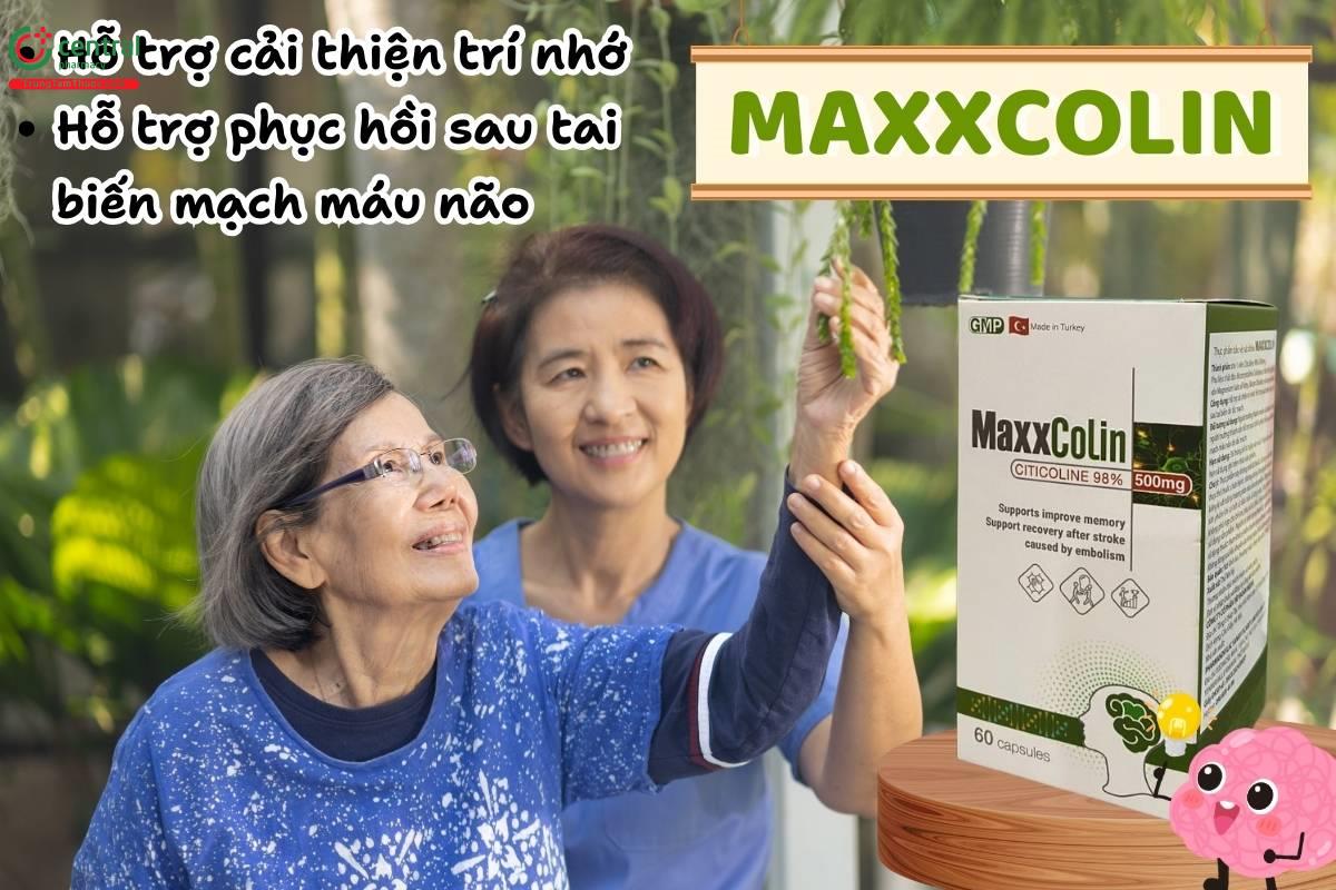 Thuốc Maxxcolin - Hỗ trợ cải thiện trí nhớ, phục hồi sau tái biến