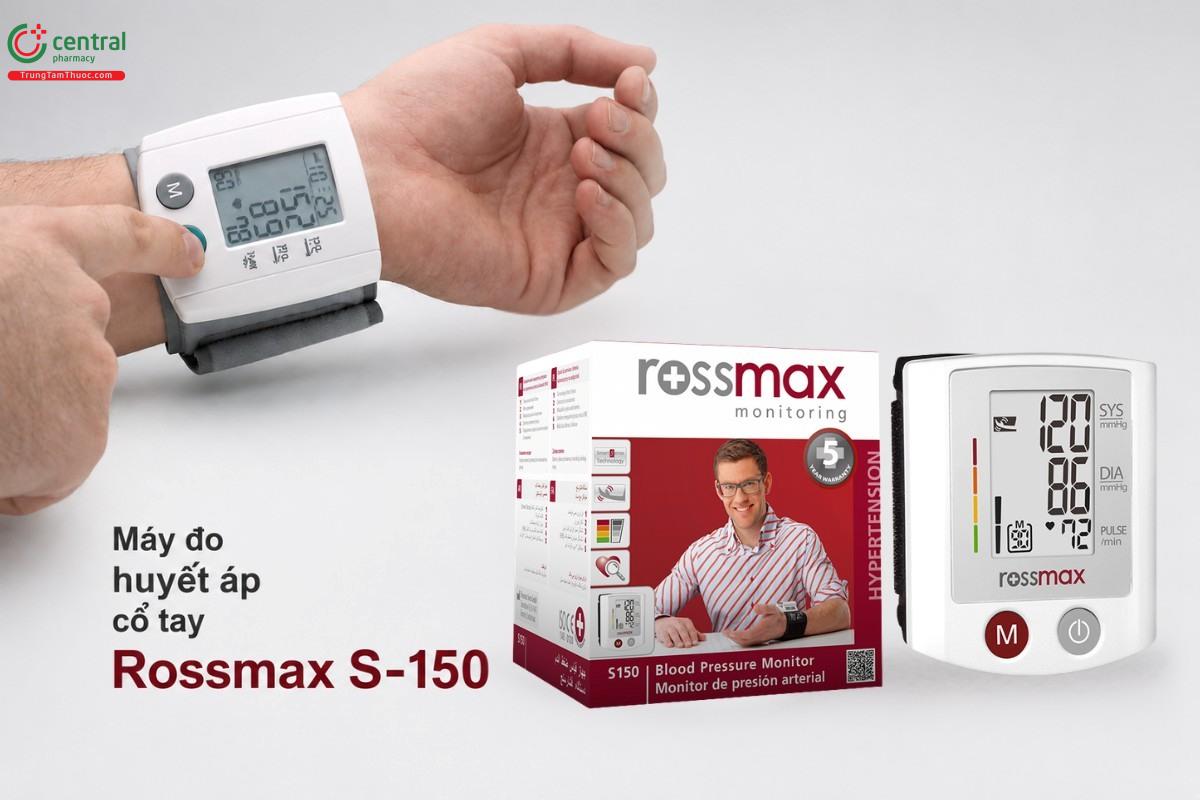 Máy Đo Huyết Áp Cổ Tay Rossmax S-150