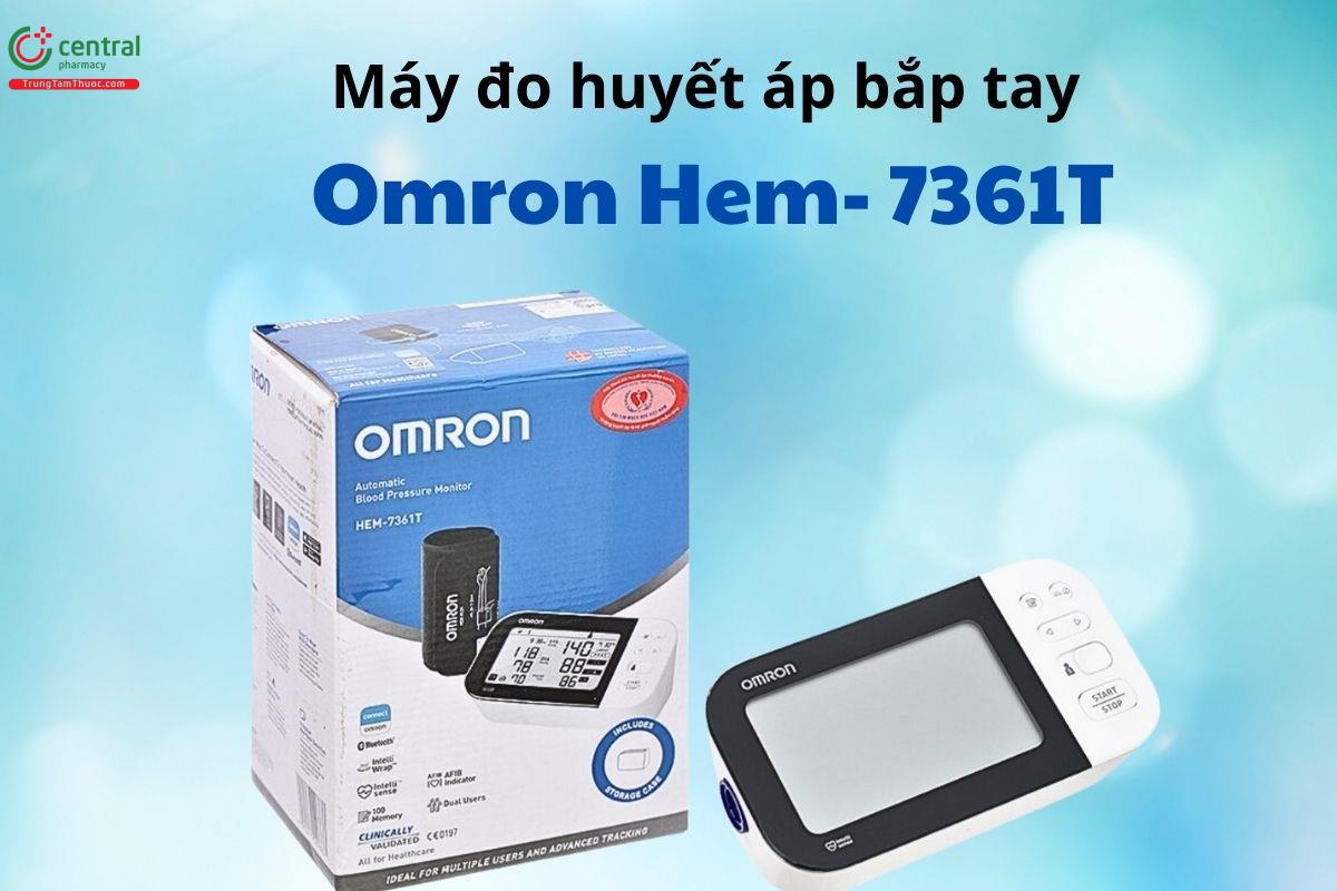 Máy đo huyết áp bắp tay Omron Hem- 7361T