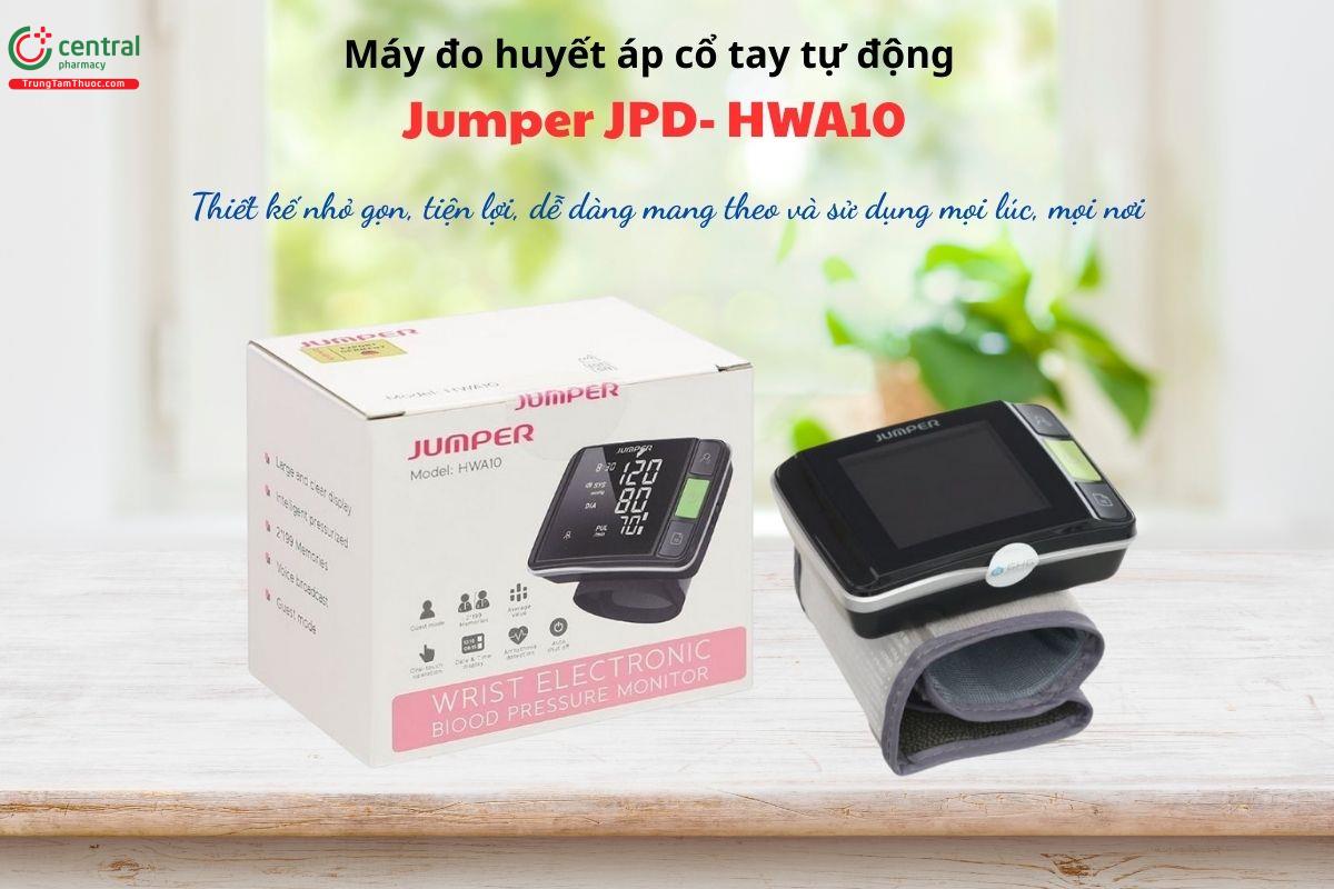 Máy đo huyết áp cổ tay tự động Jumper JPD- HWA10 - Thiết kế nhỏ gọn, tiện lợi, dễ dàng mang theo và sử dụng mọi lúc, mọi nơi