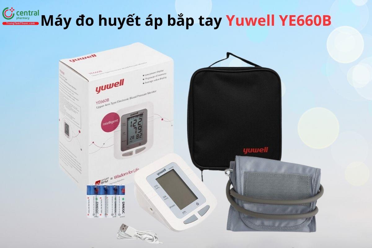 Máy đo huyết áp bắp tay Yuwell YE660B