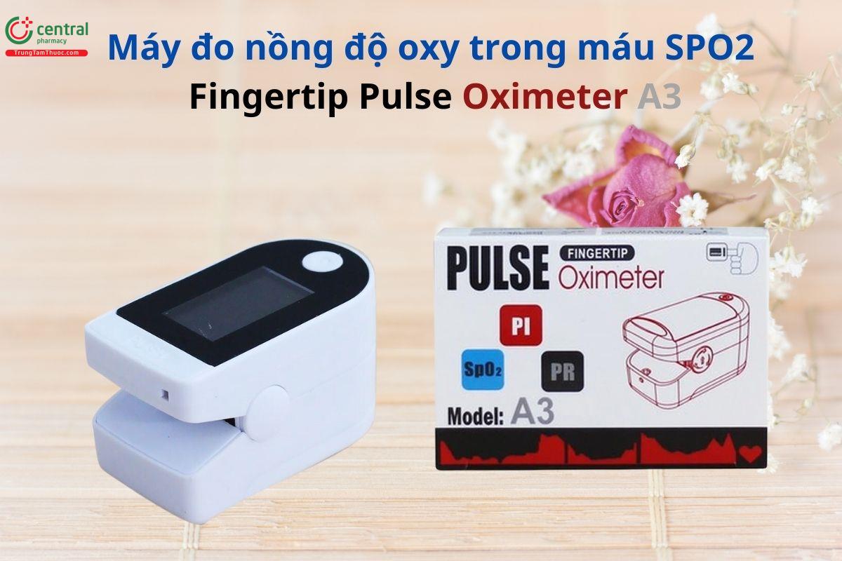 Máy đo nồng độ oxy trong máu SPO2 Fingertip Pulse Oximeter A3