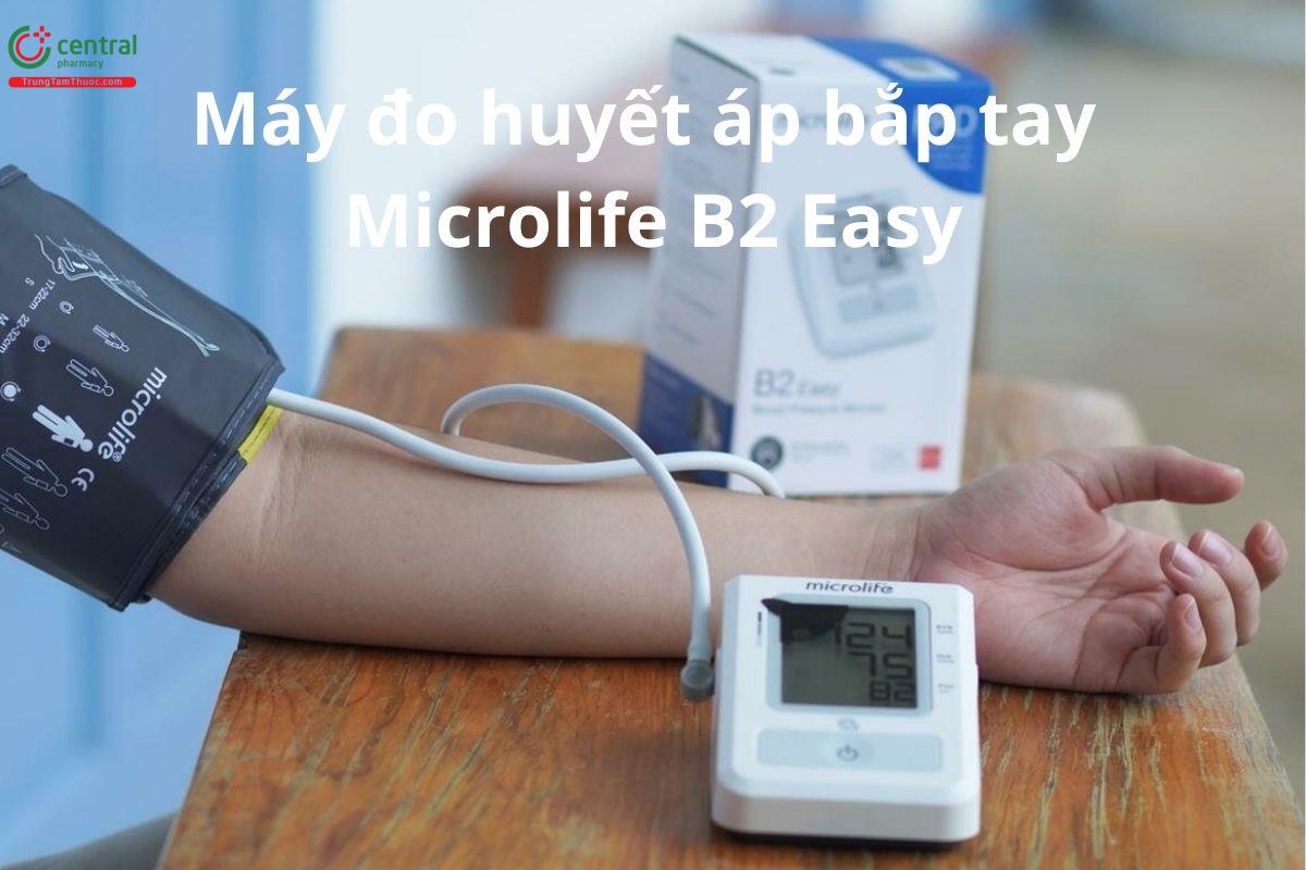 Máy đo huyết áp bắp tay Microlife B2 Easy