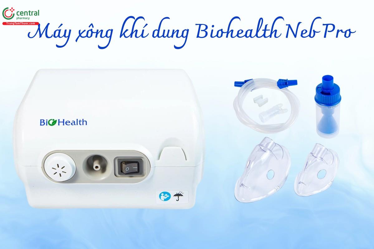 Cấu tạo Máy xông khí dung Biohealth Neb Pro