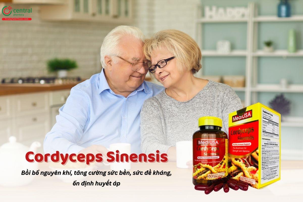 MediUSA Cordyceps Sinensis bồi bổ nguyên khí, tăng cường đề kháng