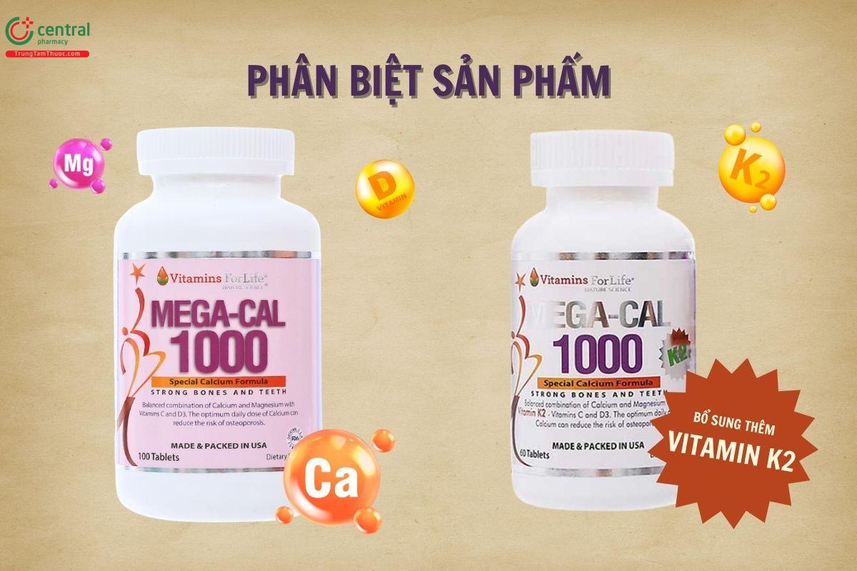 Phân loại sản phẩm tương tự Mega-Cal 1000