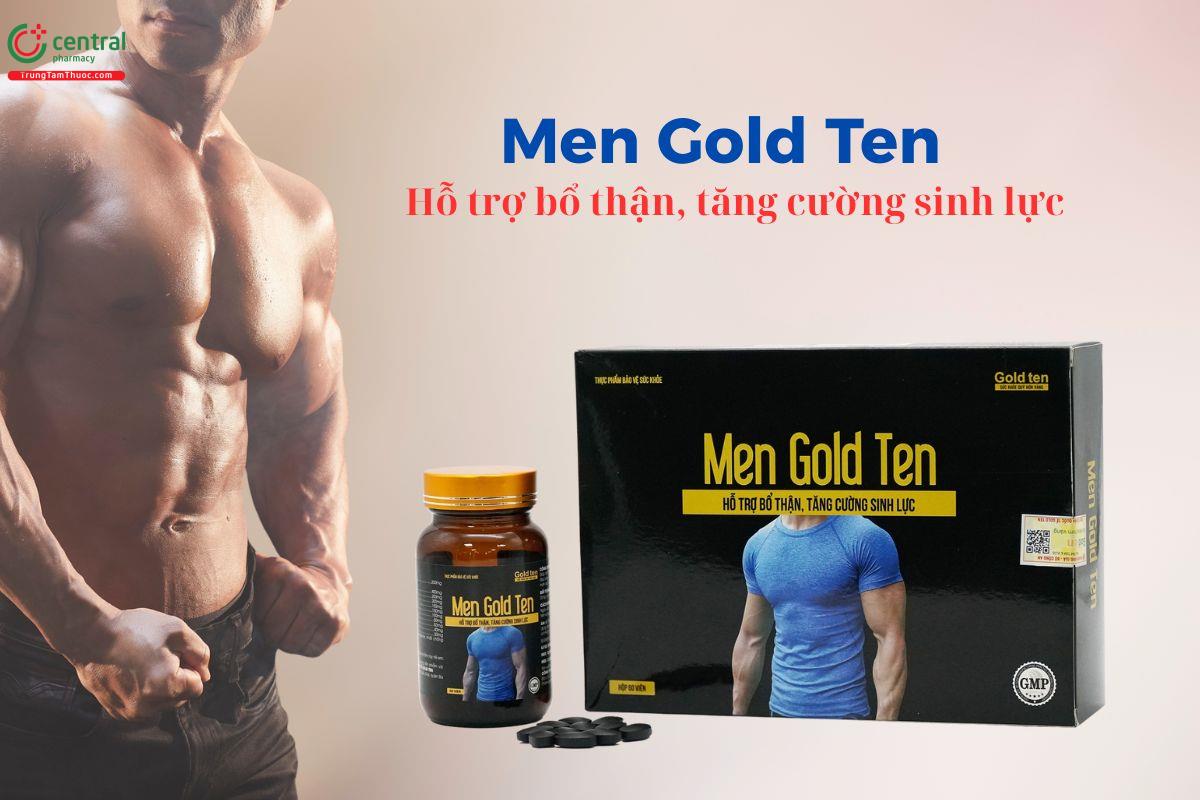 Men Gold Ten - Hỗ trợ bổ thận, tăng cường sinh lực