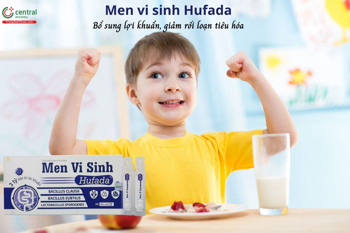 Men vi sinh Hufada - Bổ sung lợi khuẩn, giảm rối loạn tiêu hóa