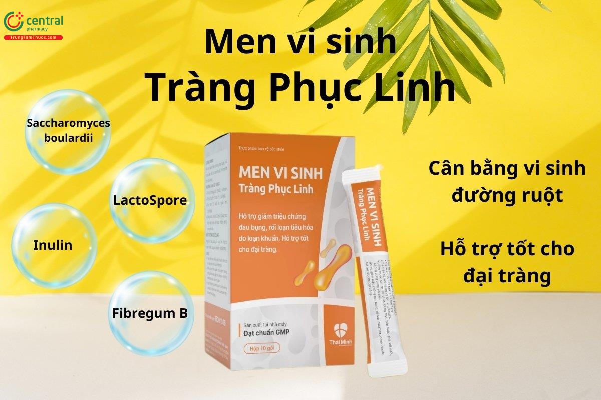 Men vi sinh Tràng Phục Linh