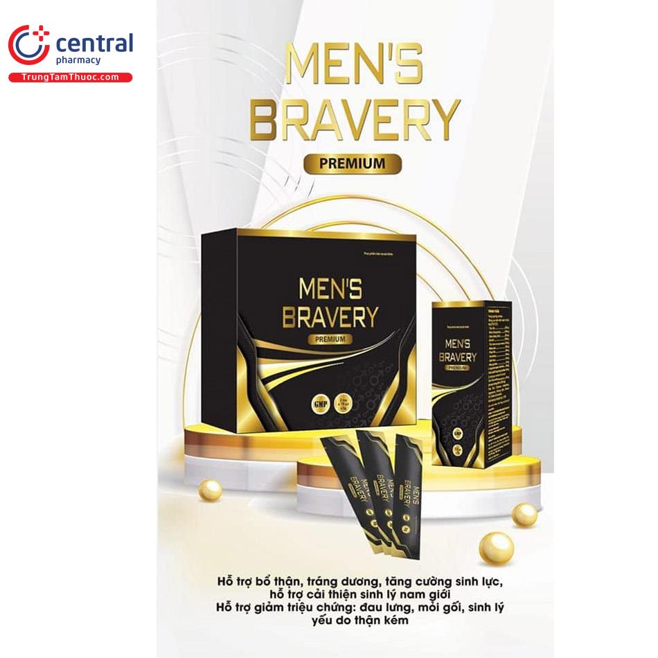 Men’s Bravery Premium hỗ trợ cải thiện sinh lý